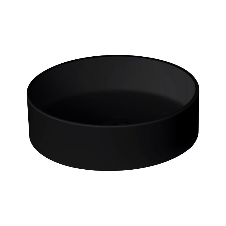 StoneArt Wastafel LC112 zwart 45x45cm mat