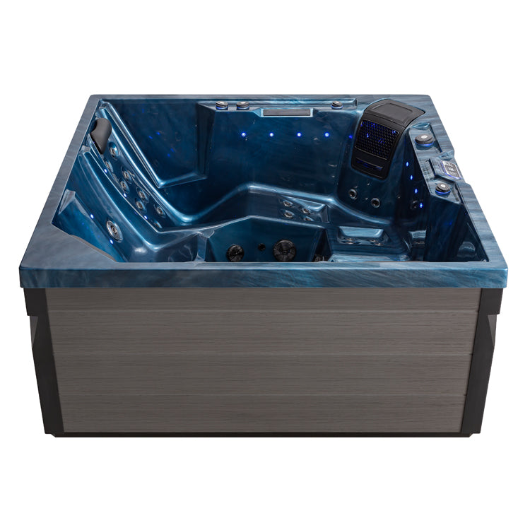 AWT IN-403 eco - buiten spa - OceanWave - 200x200 - grijs