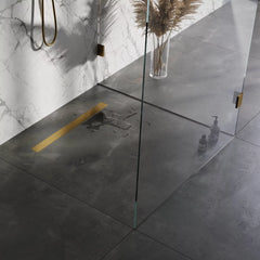 BRAUER Douchegoot met multifunctioneel rooster en flens 7 x 70 goud geborsteld PVD