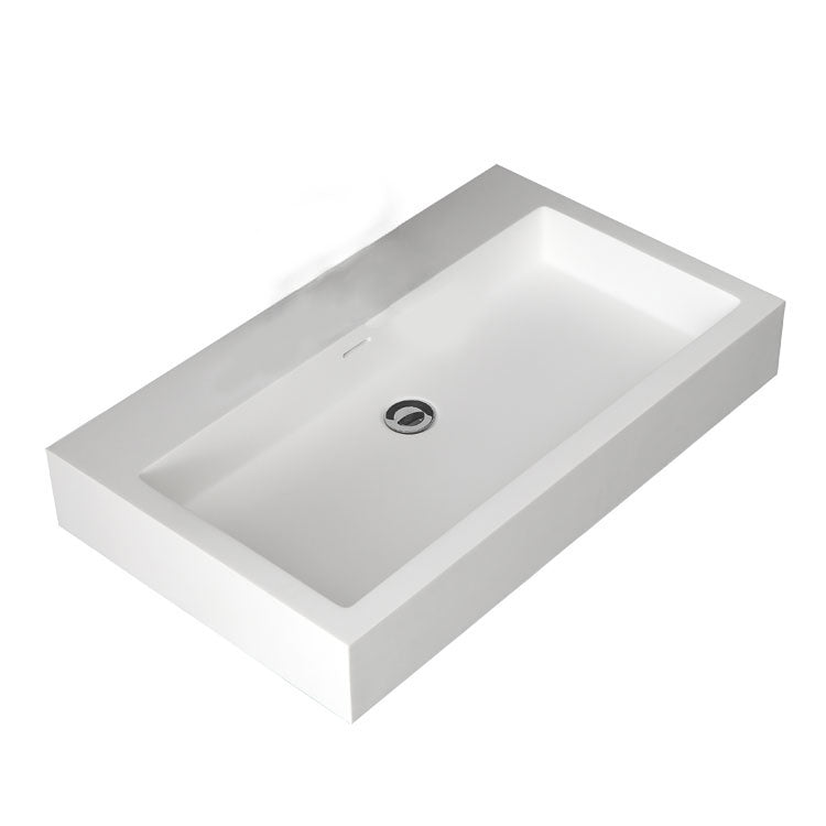 StoneArt Wastafel LP4508-0 /wit/80x48/glanzend