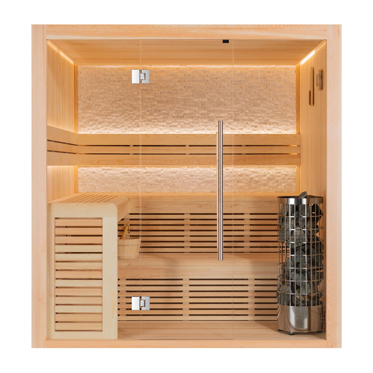 AWT Sauna E1812B pinie 200x180 9kW Cilindro