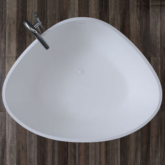 StoneArt Vrijstaand Badkuip BS-533 - mat wit - 180x140