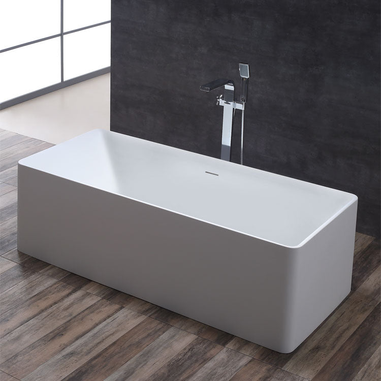 StoneArt Vrijstaand Badkuip BS-509 - mat wit -181x82