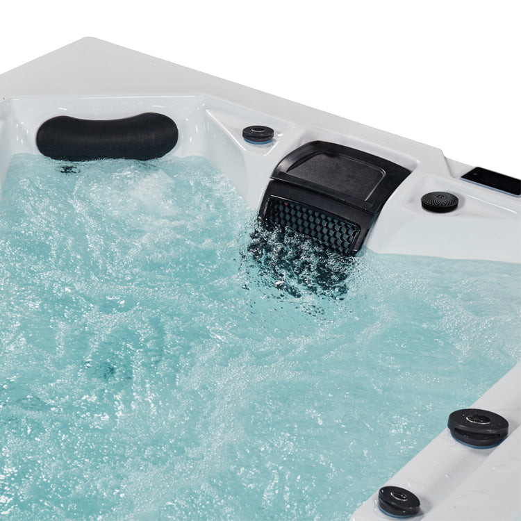 AWT Innovation 590 Dual - zwemspa en whirlpool - 580x235 - grijs - wit