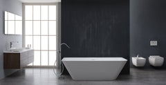 StoneArt Vrijstaand Badkuip BS-519  wit 180x85 mat