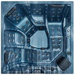 AWT IN-403 eco extrem - Buiten spa - OceanWave - 200x200 - grijs