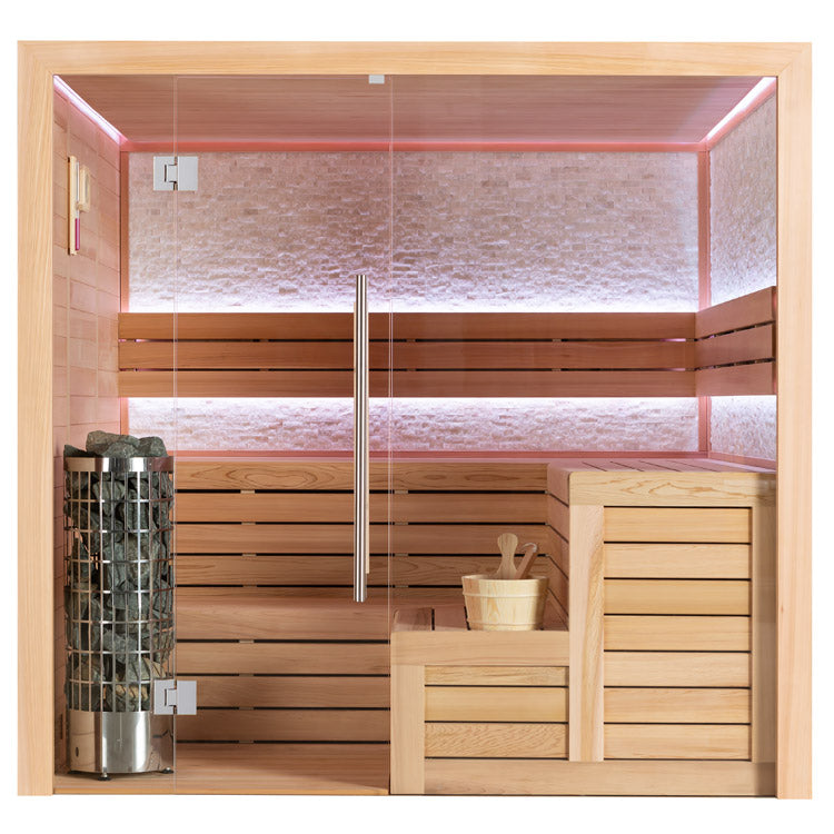 AWT Sauna E1603A red Cedar  220x200 9kW Cilindro