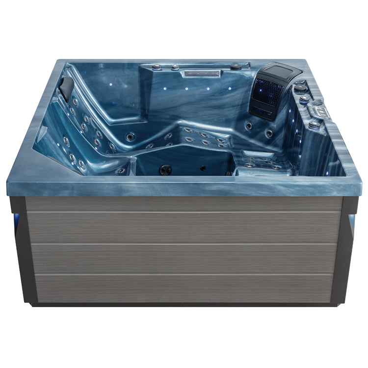 AWT IN-403 eco extrem - Buiten spa - OceanWave - 200x200 - grijs