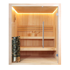 AWT Sauna E1802 pinie 180x180 9kW Cilindro