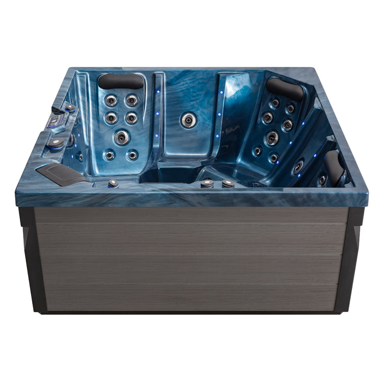 AWT IN-403 eco - buiten spa - OceanWave - 200x200 - grijs