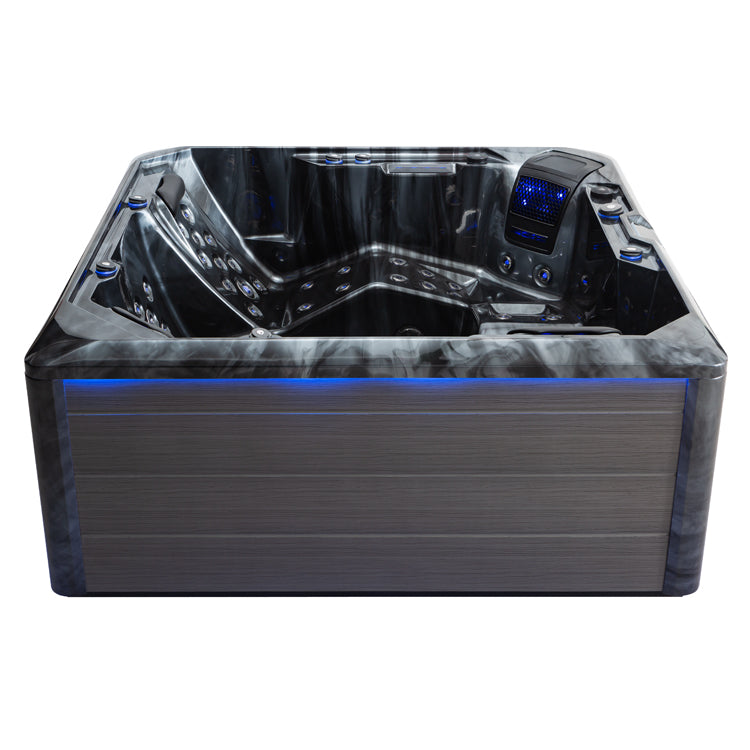 AWT Aussenwhirlpool IN-701 premium CloudyBlack 212x212 grau