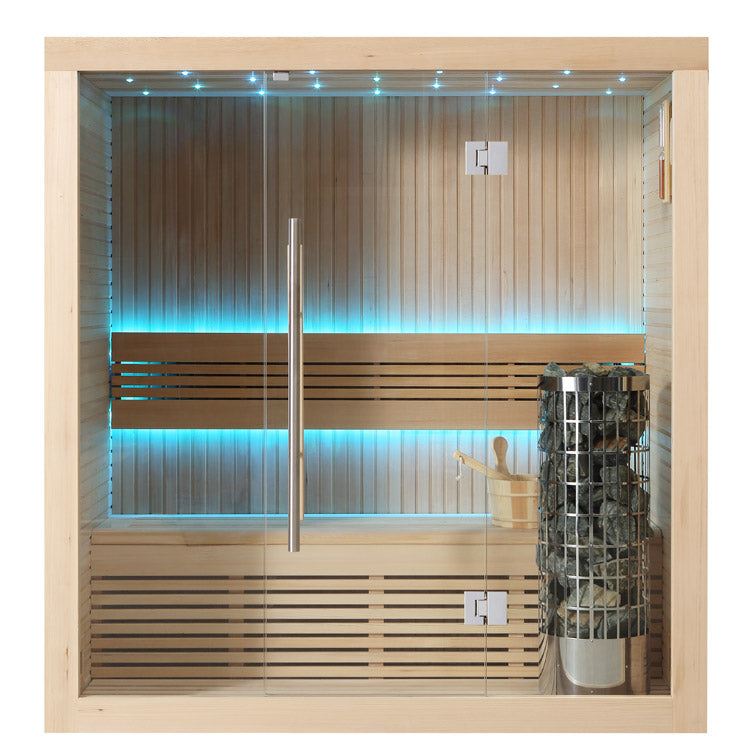 AWT Sauna E1113A Hemlock 180x105 6.8kW Cilindro