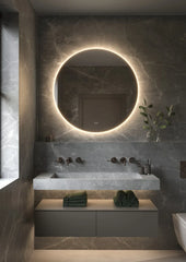 Hipp Design 013 Phantom spiegel brons met verlichting en verwarming