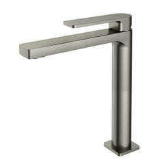 Hotbath Gal GL003H verhoogde wastafelmengkraan zonder waste - Geborsteld Nikkel