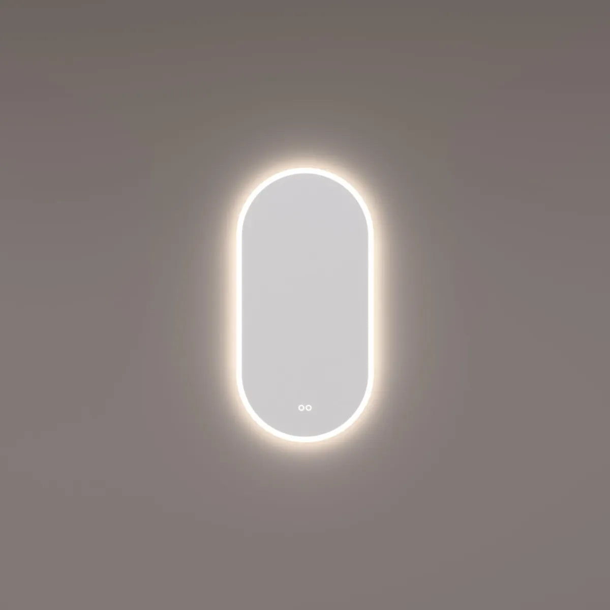 Hipp Design 13900 ovale spiegel met LED en spiegelverwarming