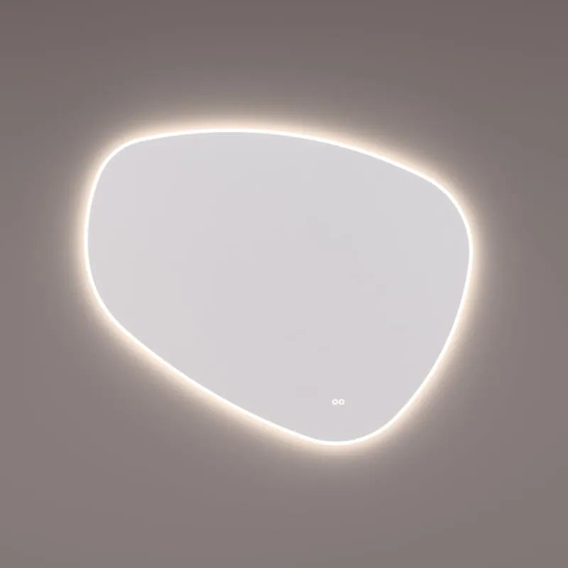 Hipp Design 17000 organische spiegel met LED en spiegelverwarming