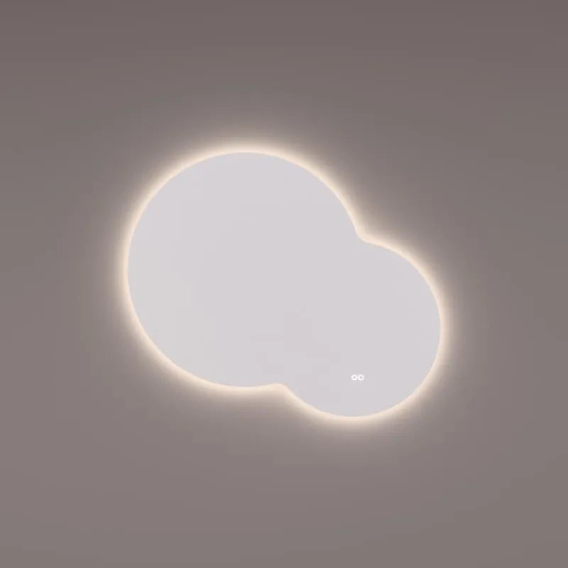 Hipp design 18000 organische spiegel met LED verlichting en spiegelverwarming