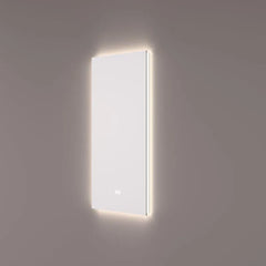 Hipp design 12501 rechthoekige spiegel met indirecte LED verlichting en spiegelverwarming