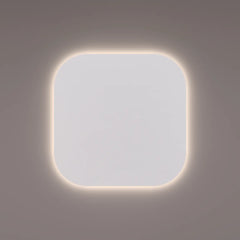 Hipp Design B01 vierkante spiegel met LED verlichting en verwarming