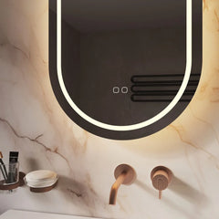 Hipp Design Phantom ovale spiegel met verlichting en verwarming