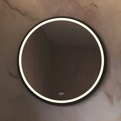 Hipp Design Phantom ronde spiegel met verlichting en verwarming