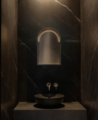 Hotbath &MORE Inbouwbox of inbouwnis Toogmodel - 30x45x10cm - met LED - IP44 -Tuscan bronze