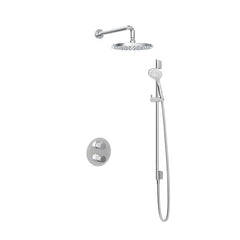 Hotbath IBS1A Buddy inbouw doucheset - ronde 3 standen handdouche - 25cm hoofddouche - wandarm - glijstang - Chroom