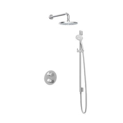 Hotbath IBS1A Buddy inbouw doucheset - ronde 3 standen handdouche - 20cm hoofddouche - wandarm - glijstang - Chroom