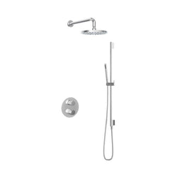 Hotbath IBS1A Buddy inbouw doucheset - staafhanddouche - 20cm hoofddouche - wandarm - glijstang - Chroom