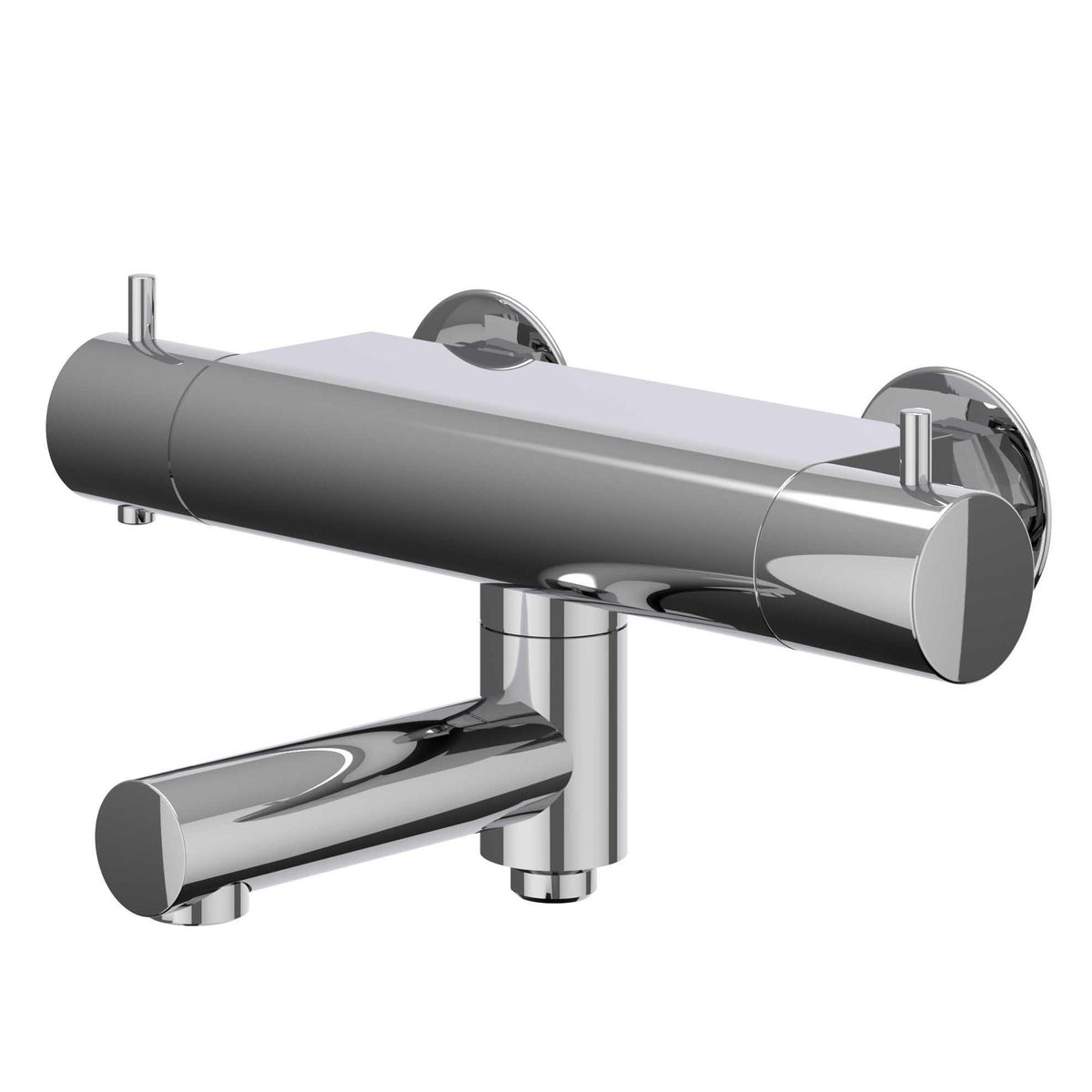 IVY Bond Badthermostaatkraan opbouw - draaibare baduitloop - omstel - Cooltouch