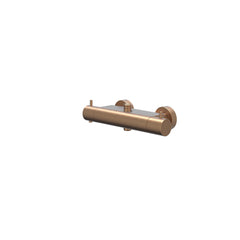 IVY Bond Regendoucheset - opbouw - 30cm slim hoofddouche - 3-standen handdouche - Geborsteld mat koper PVD