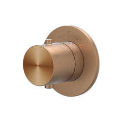 IVY Concord Afbouwdeel - voor inbouwstopkraan - Symmetry - rond rozet - RVS316