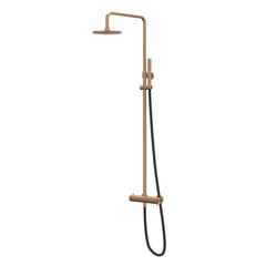 IVY Concord Regendoucheset - opbouw - 25cm medium hoofddouche - staafmodel handdouche - RVS316
