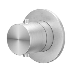 IVY ConcordAfbouwdeel - voor Inbouwthermostaat - Symmetry - rond rozet - RVS316