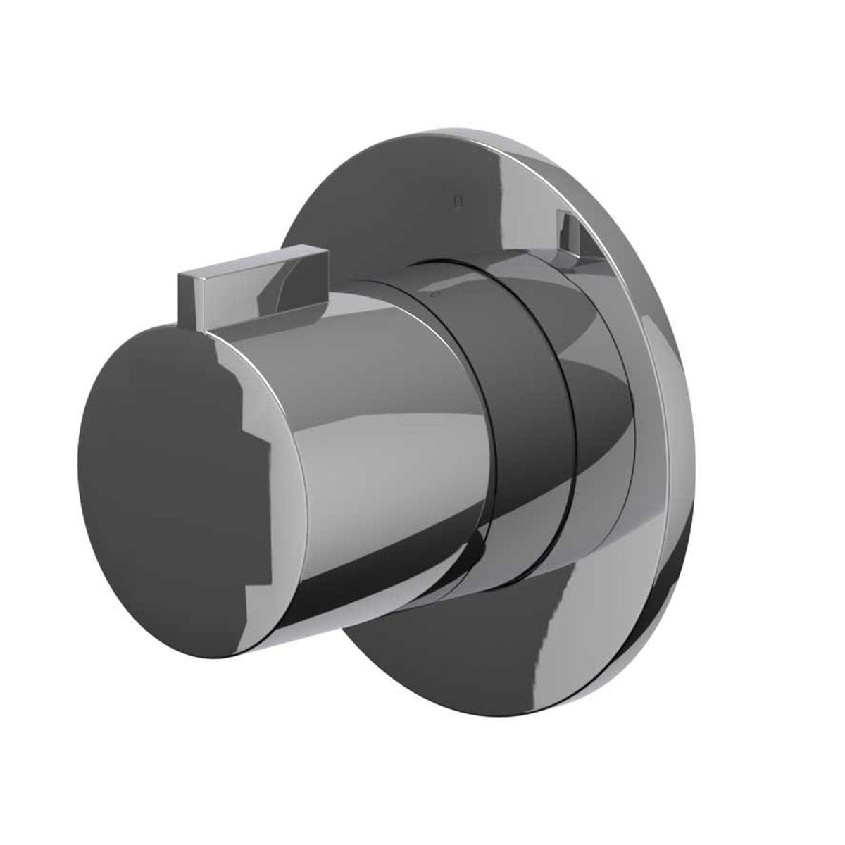 IVY Pact Afbouwdeel - voor inbouw douchekraan - stopkraan - symmetry - rond rozet