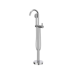 IVY Pact Freestanding Bath Mixer - swivel spout - 150cm - Shower hose - satin mist hand shower - Chrome