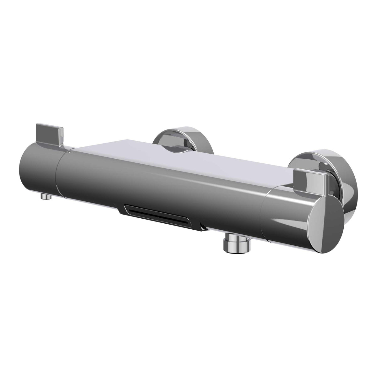 IVY Pact Badthermostaatkraan opbouw - Cooltouch - cascade uitloop