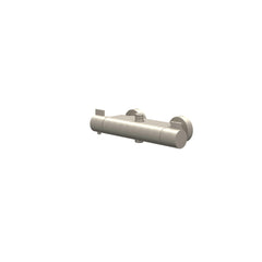 IVY Pact Regendoucheset - opbouw - 30cm slim hoofddouche - staafmodel handdouche - Geborsteld nickel PVD