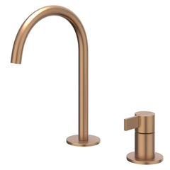 IVY Pact Basin Mixer - 2-hole - deck-mounted - spout - cold start