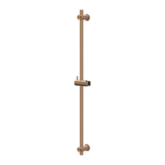 IVY Tribe Regendoucheset - inbouw - symmetry - 2-weg stop-omstel - 30cm plafondbuis - 30cm medium hoofddouche - glijstang met uitlaat - 150cm doucheslang - staafmodel handdouche - RVS316 - geborsteld mat koper PVD