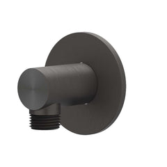 IVY Tribe Regendoucheset - inbouw - symmetry - 2-weg stop-omstel - 20cm plafondbuis - 20cm medium hoofddouche - glijstang met uitlaat - 150cm doucheslang - staafmodel handdouche - RVS316 - geborsteld carbon black PVD