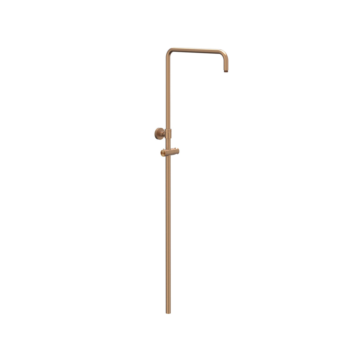 IVY Tribe Rain Shower Set - exposed - 25cm medium shower head - stick hand shower - SS316 - brushed matt copper PVD