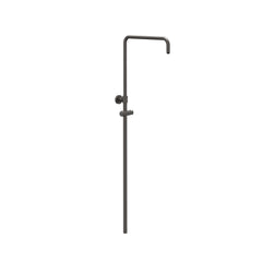 IVY Tribe Rain Shower Set - exposed - 30cm medium overhead shower - stick hand shower - SS316 - brushed carbon black PVD