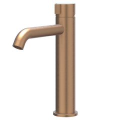 IVY Tribe Basin Mixer Tap - surface-mounted - medium height - coldstart - Stainless Steel 316