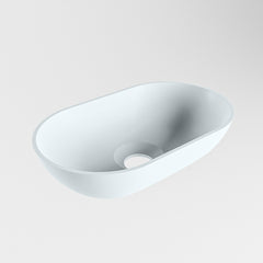 MONDIAZ POOLE solid surface opzetkom kleur Clay | Clay. Afmeting 30x18x8cm