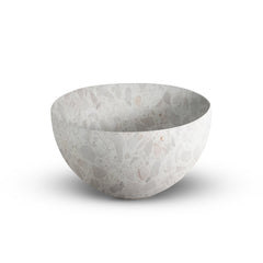 Looox Ceramic Terrazzo Small - Compacte waskom - 23x13 cm