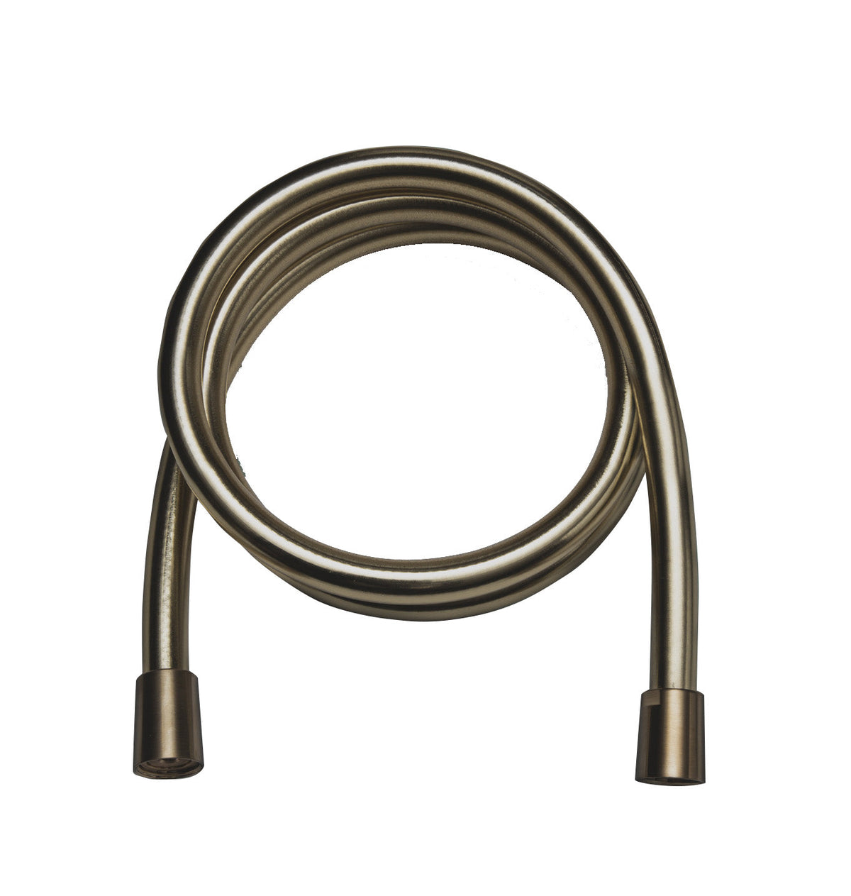 Hotbath Cobber M017 flexibele PVC doucheslang 150cm - Geborsteld Messing PVD