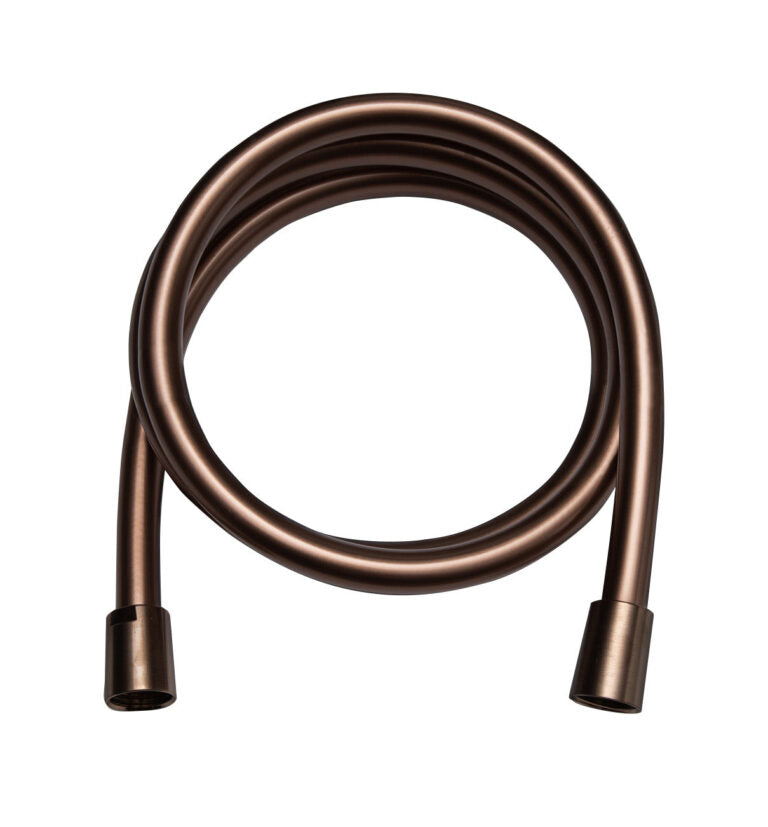 Hotbath Cobber M017 flexibele PVC doucheslang 150cm - Geborsteld Koper PVD