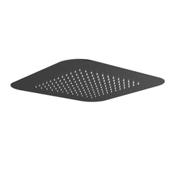 Hotbath Gal M147 inbouw hoofddouche 42 x 42 cm - Geborsteld Gunmetal PVD