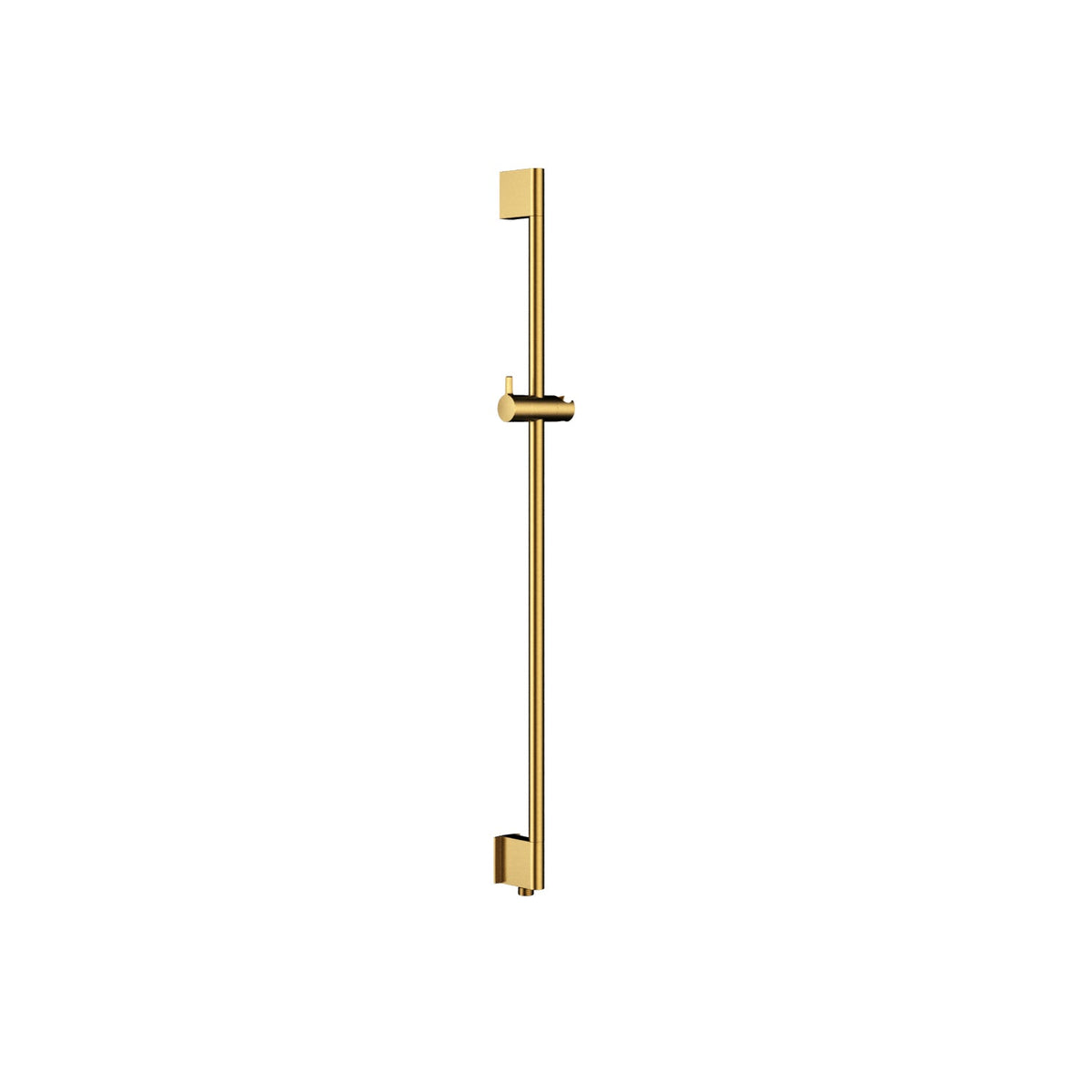 Hotbath Mate M305 glijstang 90cm ABS kunststof met geïntegreerde uitlaat - Geborsteld Messing PVD